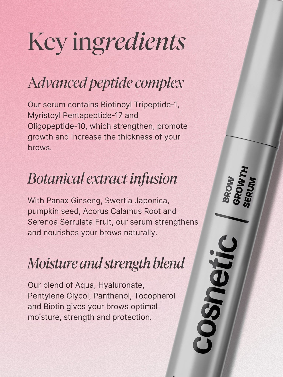 Multi - Peptide Brow Serum - COSNETIC